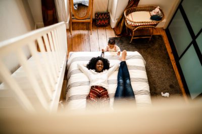 famille avec enfant au domicile